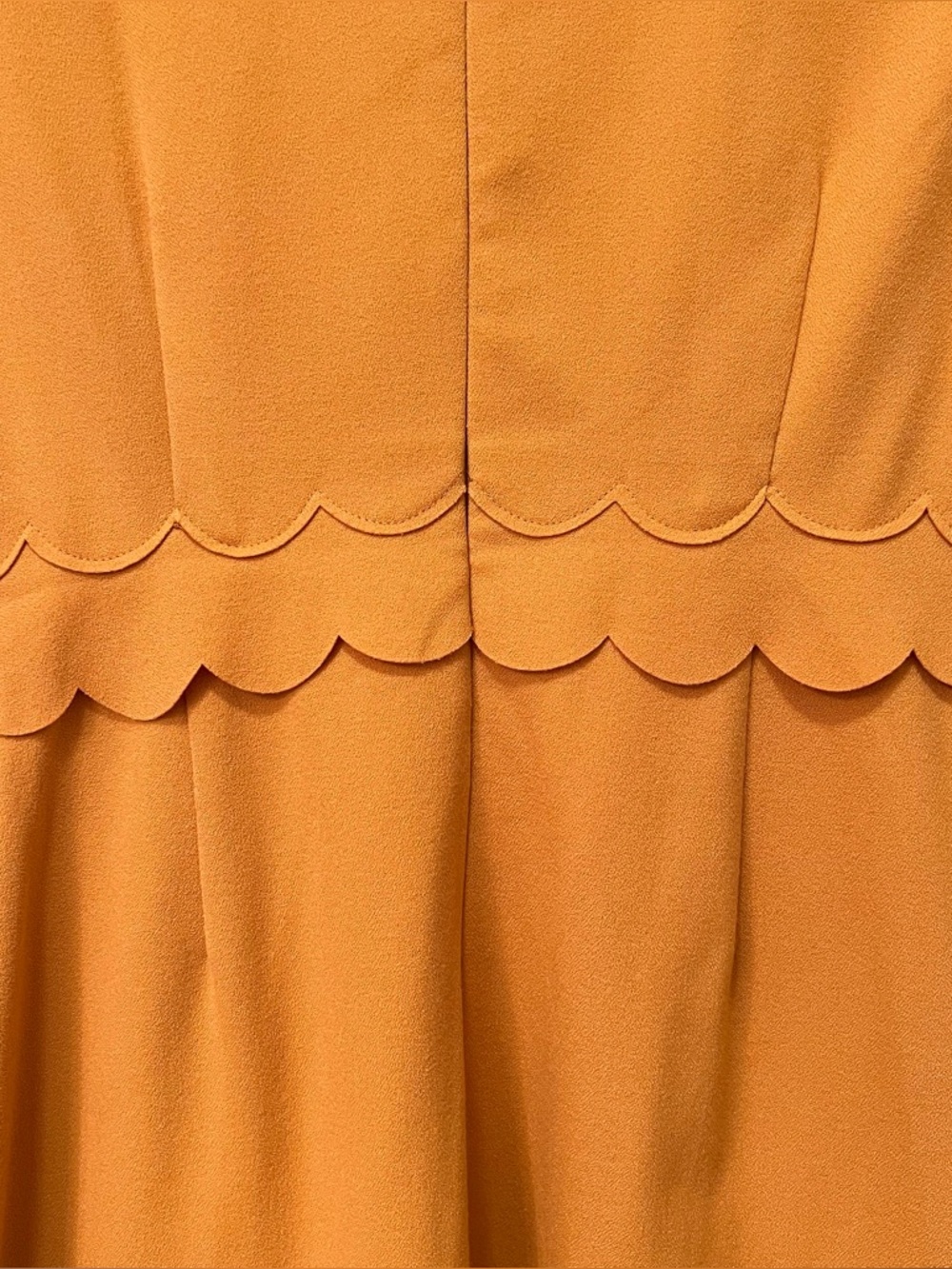 Banana Republic Mustard 3/4 Sleeve Dress Jackie O Style - Picture 5 of 11